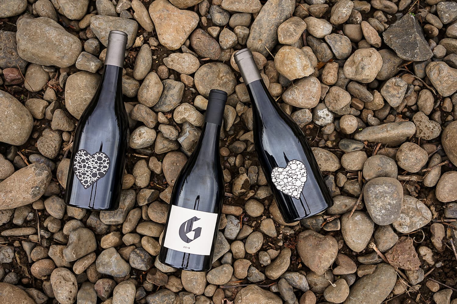 Rotie Cellars wines in The Rocks District. Courtesy of Rotie Cellars.