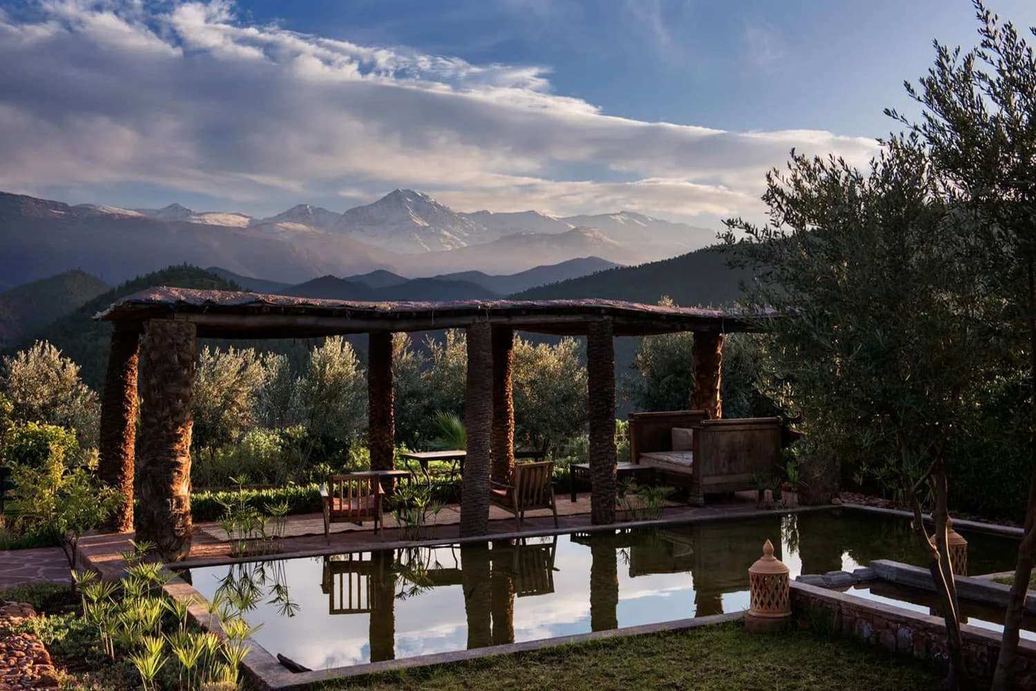 Views of the Atlas Mountains