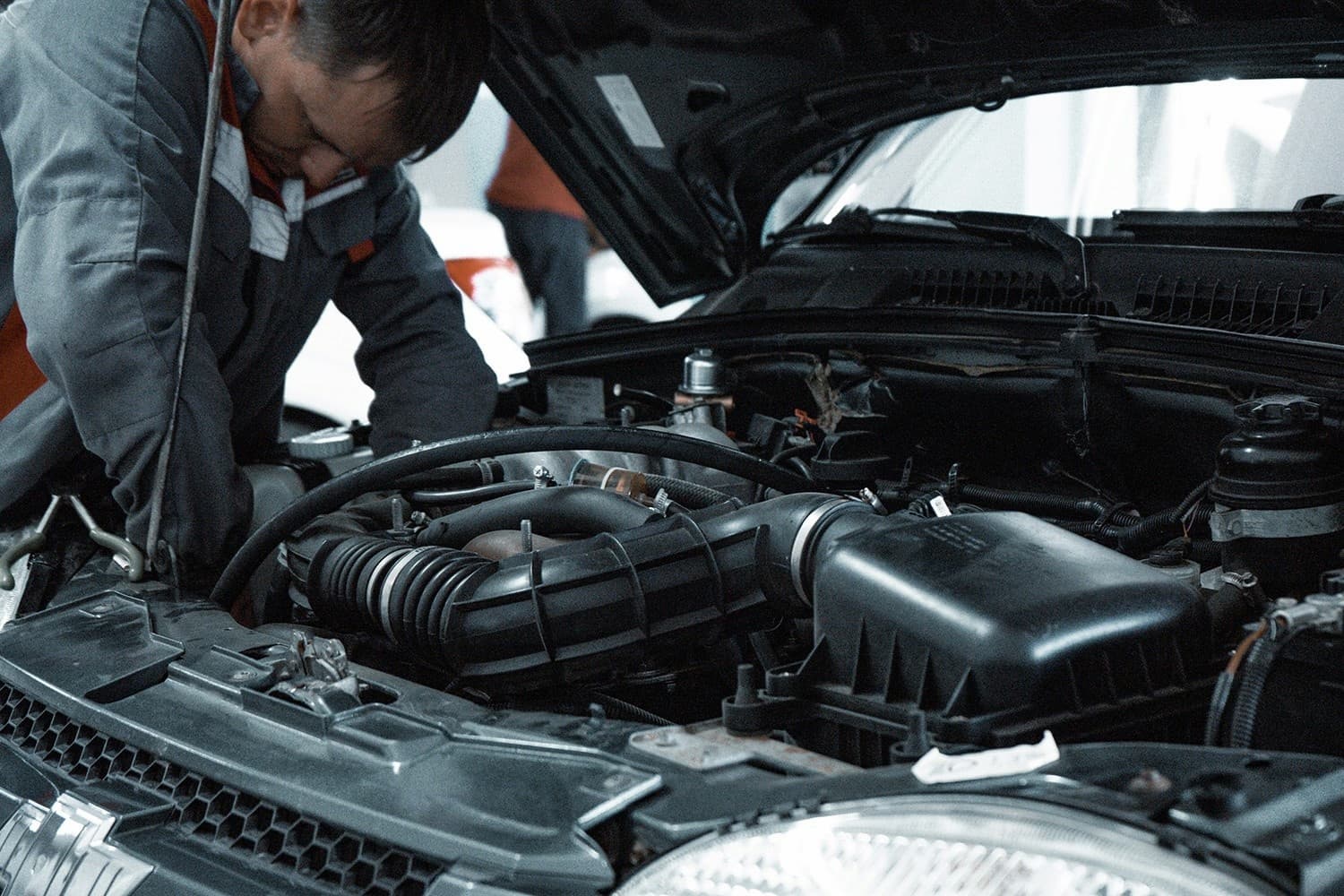 A mechanic at work