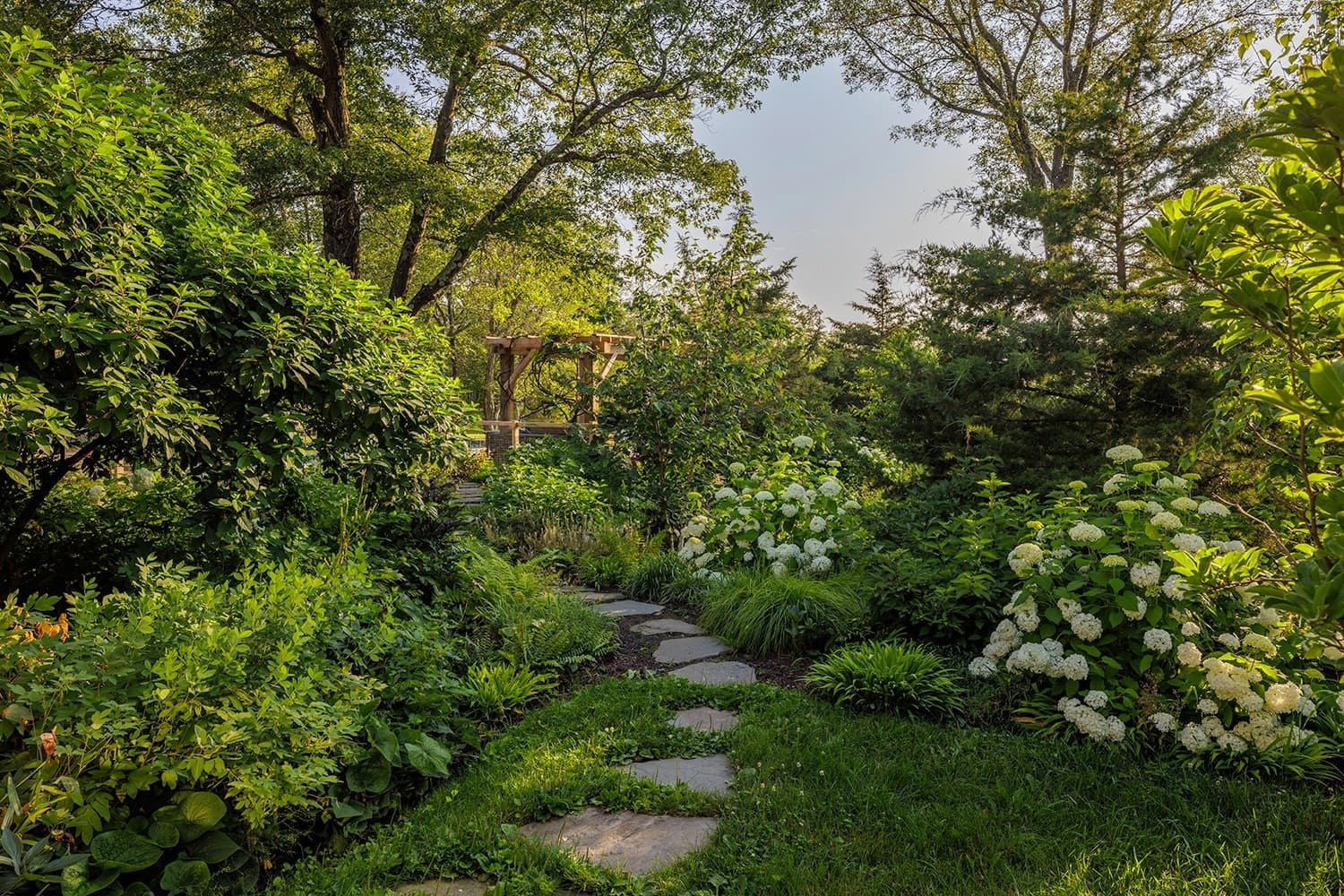 Garden path at Hill Station
