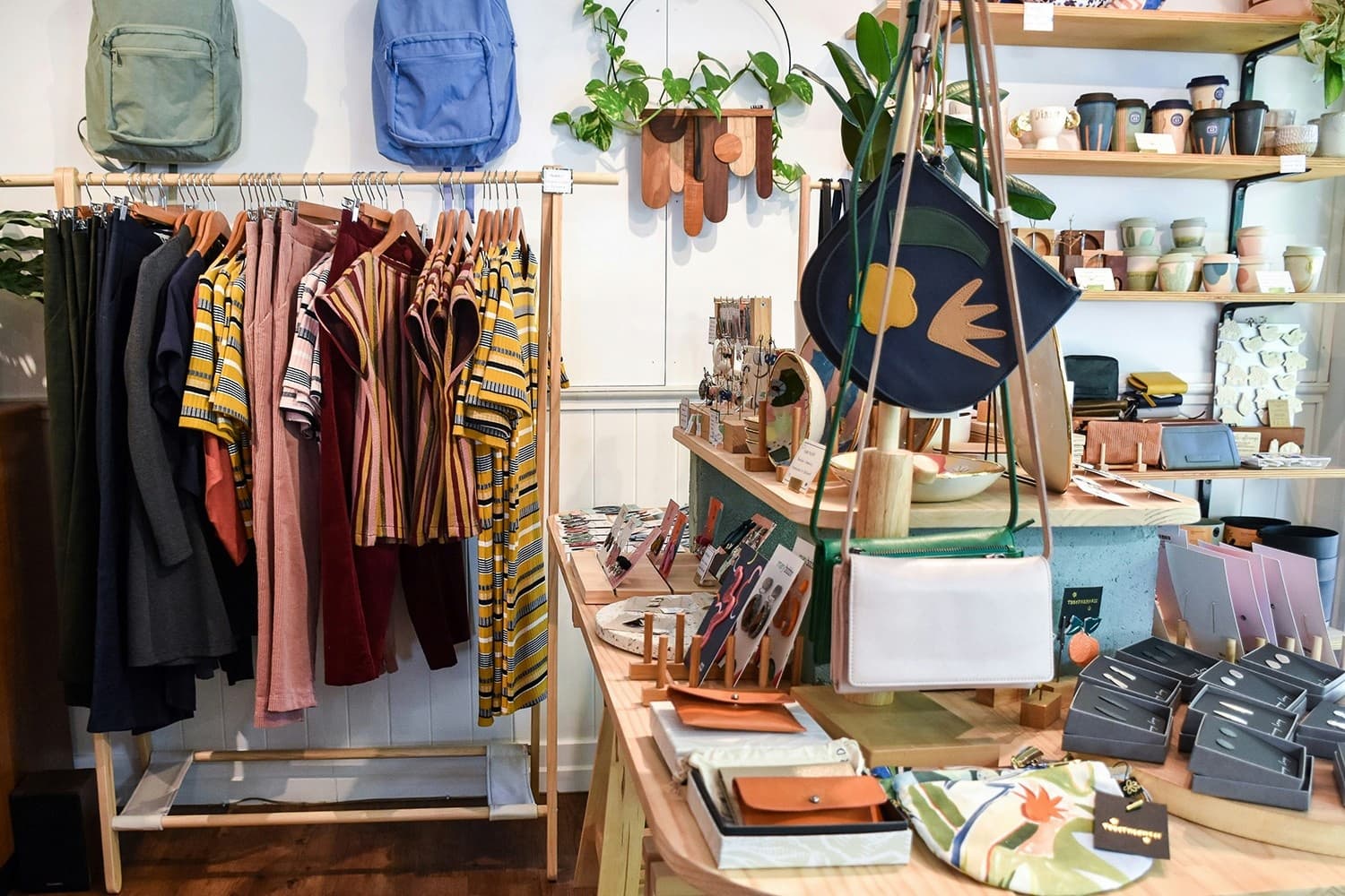 Inside a clothing boutique. Courtesy of SOCIAL